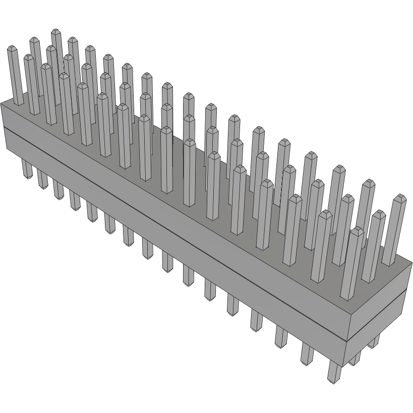 Samtec-TW-16-09-T-T-160-110 Steckverbinderleisten und Leiterplattenbuchsen Conn Board Stacker HDR 48 POS 2mm Solder ST Top Entry Thru-Hole Bulk