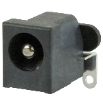 Conn DC Power Jack RCP 2 POS Solder ST SMD 3 Terminal 1 Port T/R