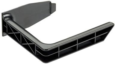 Panduit-S2LR null 2 RU L ring cable retainer 85mm (3.4 ) x 100mm (3.8 ) bag of 8 pcs, Color Black