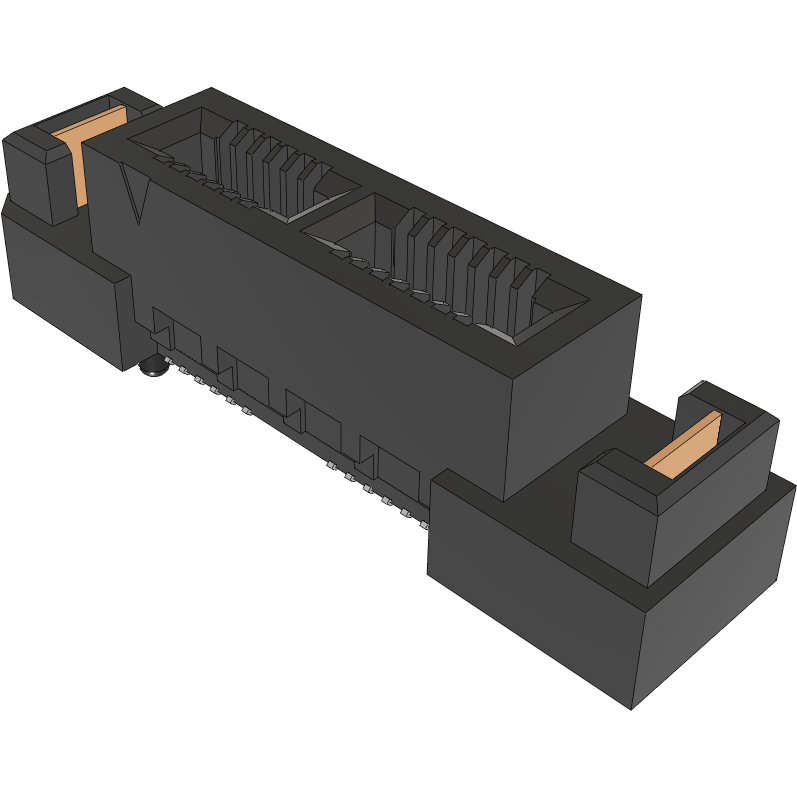 Samtec-HSEC8-113-01-S-DV-A-L Steckverbinder, Kartenrand Conn Card Edge SKT 26 POS 0.8mm Solder ST SMD EDGE RATE™ Tray