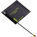 I-PEX MHF to 150mm 1.13mm Coax Black Cable SMA(F) Bulkhead Straight