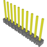 Conn Unshrouded Header HDR 10 POS 2.54mm Solder ST Top Entry Thru-Hole Bulk