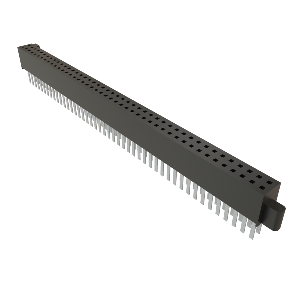 Samtec-SFM-145-01-S-D Cabezales del conector y receptáculos PCB Conn Socket Strip SKT 90 POS 1.27mm Solder ST Top Entry Thru-Hole TIGER EYE™ Tube