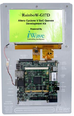 iWave Systems-IW-G17D-Q702-3E512M-S004G-LCB Programmable Logic Development Boards and Kits 5CSXFC6 FPGA Development Kit 512MB RAM