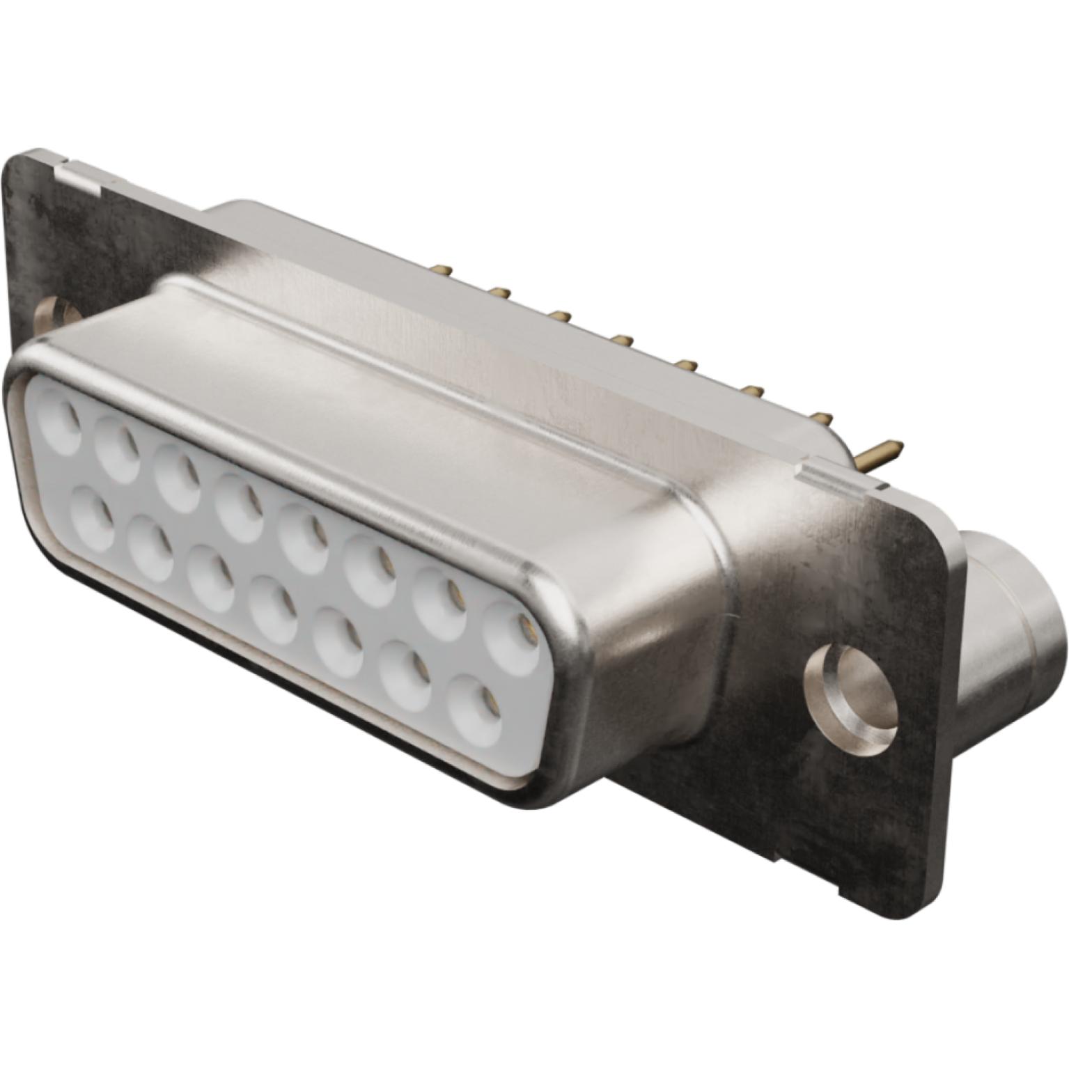 Molex-1731091326 Connector D-Subminiature Conn D-Sub F 15 POS 1.42mm Solder ST Thru-Hole 15 Terminal 1 Port Carton