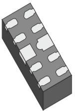 STMicroelectronics-HSP061-4M10 Soppressori ESD ESD Suppressor Diode Array Uni-Dir 3V 10-Pin UQFN T/R