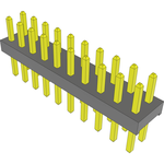 Conn Unshrouded Header HDR 20 POS 2mm Solder ST Top Entry Thru-Hole Bulk