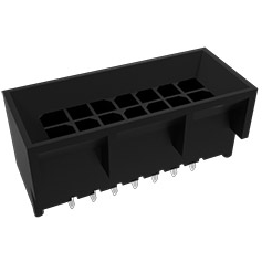 Amphenol Communications Solutions-10138980-2422LF Embases de raccordement et réceptacles PCB Conn Wire to Board HDR 24 POS 3mm Solder ST Top Entry Thru-Hole Minitek® Tray