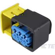 TE Connectivity-4-1418480-1 Einzeladersteckverbinder, Gehäuse Conn Housing RCP 7 POS Crimp ST Cable Mount Loose Piece