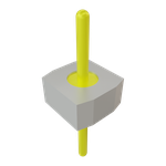 Conn Unshrouded Header HDR 1 POS Solder ST Top Entry Thru-Hole Bulk