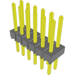 Conn Unshrouded Header HDR 12 POS 2.54mm Solder ST Top Entry Thru-Hole Bulk