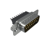 Conn D-Sub M 15 POS 1.37mm Solder ST Thru-Hole 15 Terminal 1 Port Box