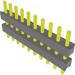 Conn Board Stacker HDR 10 POS 2.54mm Solder ST Top Entry Thru-Hole Bulk