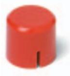 C&K-PV BK Schalterzubehör Switch Access Round Button Key Switch Bulk