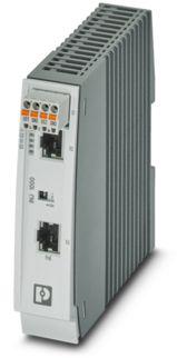 PHOENIX CONTACT-2703007 Power over Ethernet (PoE) PoE Injector, 60W, two RJ45 jacks, DIN Rail mounting, IP20