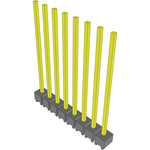 Conn Unshrouded Header HDR 8 POS 2.54mm Solder ST Top Entry Thru-Hole Bulk