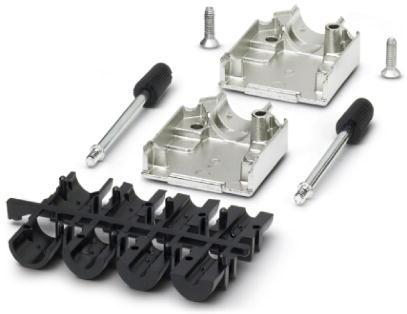 PHOENIX CONTACT-2749550 Adaptadores de manguitos ajustables Cable Housing 180° Nickel Zinc Die Cast