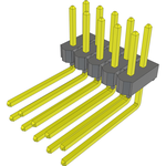 Conn Unshrouded Header HDR 10 POS 2.54mm Solder RA Side Entry Thru-Hole Bulk