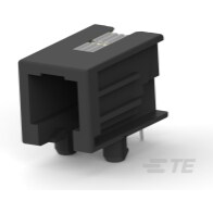 TE Connectivity-215875-1 Connettore telefono e telecomunicazione Conn RJ-22 F 4 POS 1.27mm Solder RA Thru-Hole 4 Terminal 1 Port Cat 3 Reel