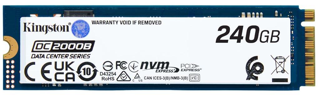 Kingston Technology-SEDC2000BM8/240G Unidades de estado sólido Solid State Drive M.2 2280 PCIe Gen 4 x4 240Gbyte 36000Mbps Read 3200Mbps Write