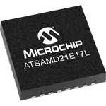MCU 32-bit ARM Cortex M0+ RISC 128KB Flash 3.3V 32-Pin VQFN EP Tray