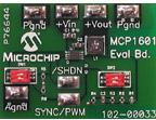 Microchip Technology-MCP1601EV Cartes et kits de développement de gestion de la puissance MCP1601 DC to DC Converter and Switching Regulator Chip 1.8V/2.05V/2.45V/3.28V Output Evaluation Board