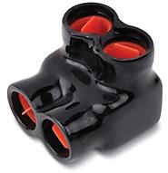 Thomas & Betts-AMTS7502508 Blocchi terminali connettore AMT 8 Port Same Side PVC Connector for Wire Range 750MCM to 250MCM