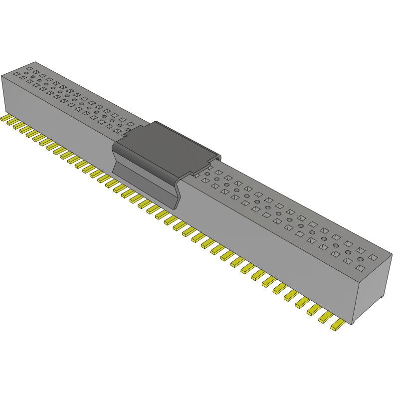 Samtec-CLE-139-01-G-DV-P-FR Cabezales del conector y receptáculos PCB Conn Socket Strip SKT 78 POS 0.8mm Solder ST SMD T/R