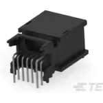 Conn Shrouded Header (4 Sides) HDR 8 POS 1.8mm Solder RA Thru-Hole Tray