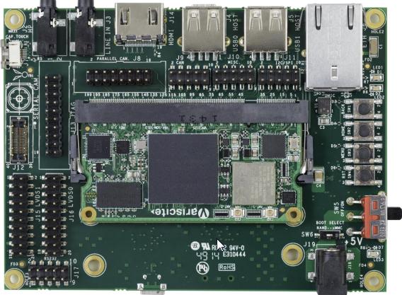Variscite-VAR-STK-DUAL_LO Eingebettete Systementwicklungsboards und -kits Development kit for the processor module VAR-SOM-DUAL