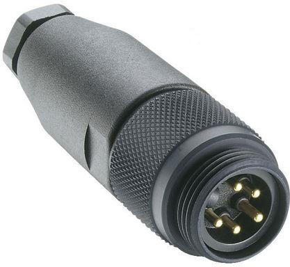 Lumberg-RSC 50/9 SINGLE PACKAGE OF 1 Connettore circolare Conn Circular SKT 5 POS Screw ST Cable Mount 5 Terminal 1 Port
