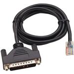 Cable Assembly Adapter 1.21m RJ-45 to D-Sub 8 to 25 POS M-M