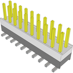 Conn Board Stacker HDR 20 POS 2.54mm Solder ST Top Entry SMD Tube