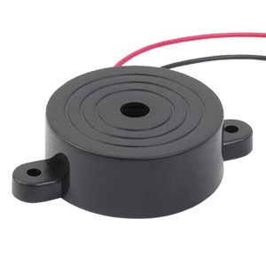 Same Sky (formerly CUI Devices)-CPE-350 Indicadores de audio y alertas Audio Buzzer Piezo 3VDC 28VDC 7mA 12VDC 85dB 2300Hz to 3300Hz Flange Mount Wire Lead