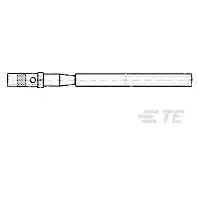 TE Connectivity-205103-3 Connector Contact Contact SKT 20 Size Crimp ST Cable Mount 22-26AWG T/R
