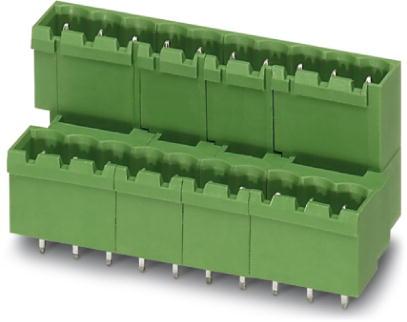 PHOENIX CONTACT-MDSTBVA 2.5/ 6-G-5.08 Cabezales del conector y receptáculos PCB Conn Shrouded Header (4/4 Sides) HDR 12 POS 5.08mm Solder ST Top Entry Thru-Hole Cardboard