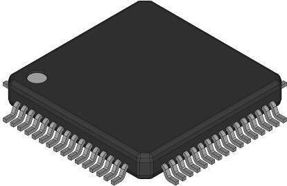 Rohm-ML62Q1729-NNNTBZWBX Microcontrollers - MCUs MCU 16-bit nX-U16/100 RISC 512KB Flash 1.8V/2.5V/3.3V/5V 64-Pin TQFP