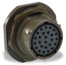 ITT Corporation-KPSR1F10-6P Steckverbinder, rund Conn Circular PIN 6 POS Crimp ST Cable Mount 6 Terminal 1 Port