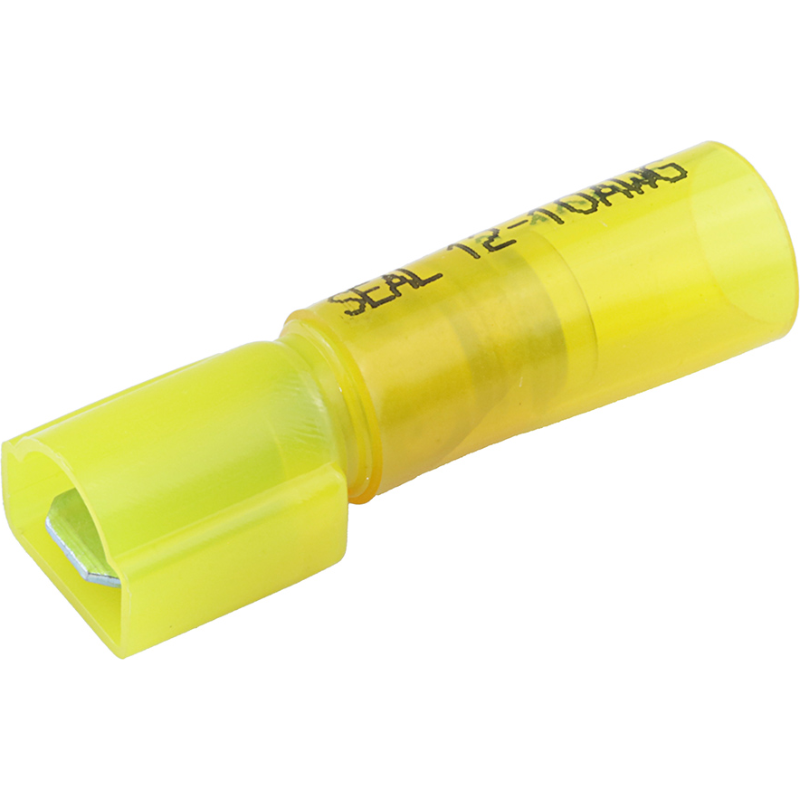 Molex-191640075 Connector Terminals Quick Disconnect Terminal 10-12AWG Brass Yellow M 40.39mm Zinc Chromate Perma-Seal™ Carton
