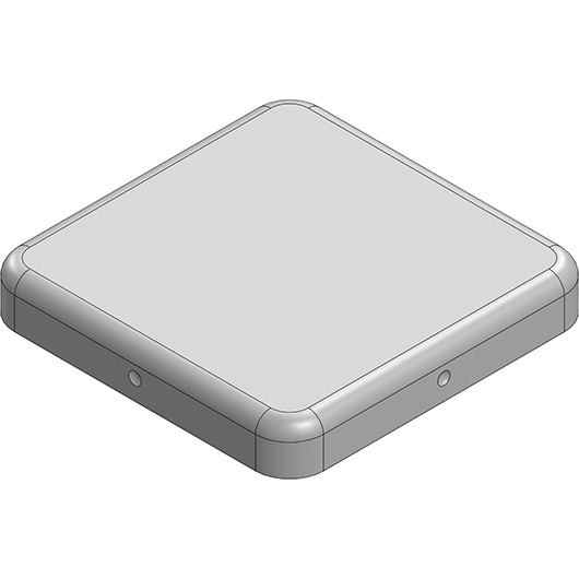 Masach Tech-MS257-10C null 26.3 x 26.3 x 4mm Two-piece Drawn-Seamless RF Shield/EMI Shield COVER (CRS)