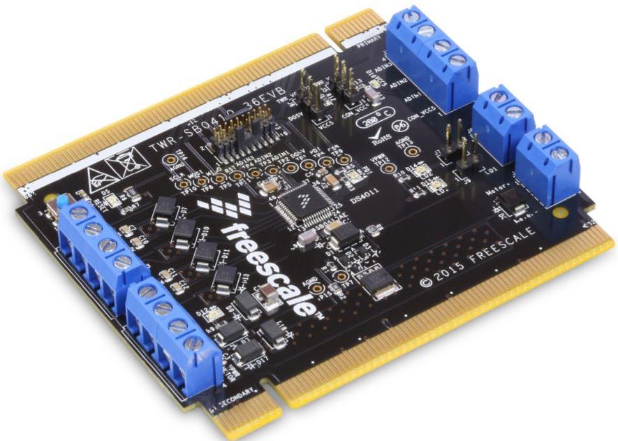 NXP Semiconductors-TWR-SB0410-36EVB Energiemanagement, Entwicklungsplatinen und -kits MC34SB0410 Power Switch Development Board