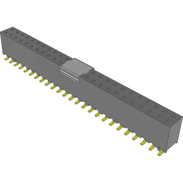 Samtec-SQW-125-01-H-D-VS-A-P-TR Steckverbinderleisten und Leiterplattenbuchsen Conn Socket Strip SKT 50 POS 2mm Solder ST Top Entry SMD T/R