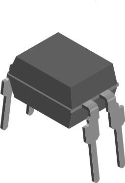 Vishay-VO615A-4X016 Transistor- und fotovoltaischer Ausgang, Optokoppler Optocoupler DC-IN 1-CH Transistor DC-OUT 4-Pin PDIP