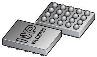 NXP Semiconductors-NX30P6093AUKAZ Interruptores de potencia USB USB Power Switch Single 20V 20-Pin WLCSP T/R