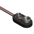 Keystone Electronics-233-M Contacts de batterie, clips et supports Battery Strap 1 Cells 9V Size ABS