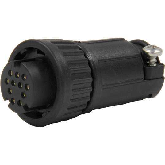 Conxall-W3280-11SG-528 Connector Circular Conn Circular SKT 11 POS Crimp ST Cable Mount 11 Terminal 1 Port Bulk