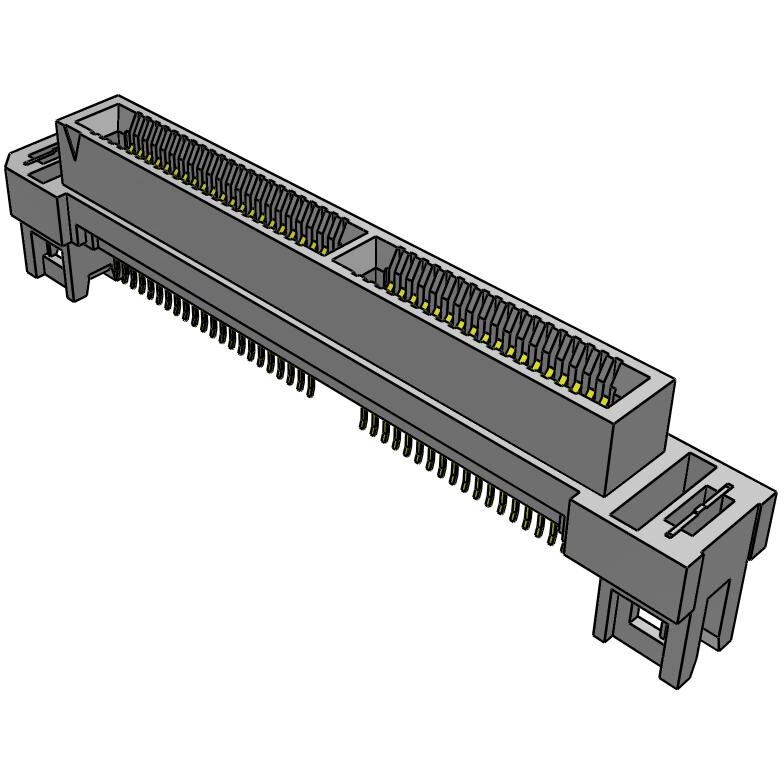 Samtec-HSEC8-140-01-S-D-EM2 Conector de borde de tarjeta Conn Card Edge SKT 80 POS 0.8mm Solder ST Edge Mount Tube