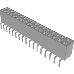 Conn Socket Strip SKT 34 POS 2.54mm Solder ST Top Entry Thru-Hole TIGER CLAW™ Tube