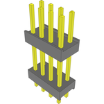 Conn Board Stacker HDR 8 POS 2.54mm Solder ST Top Entry Thru-Hole Bulk