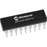 MCU 16-bit dsPIC RISC 32KB Flash 2.5V/3.3V 18-Pin PDIP Tube